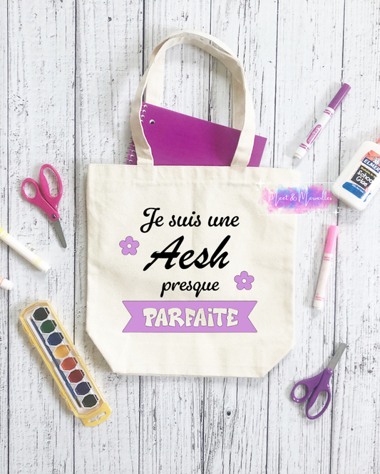Tote Bag Personnalisé – Cadeau Fin d'Année Scolaire