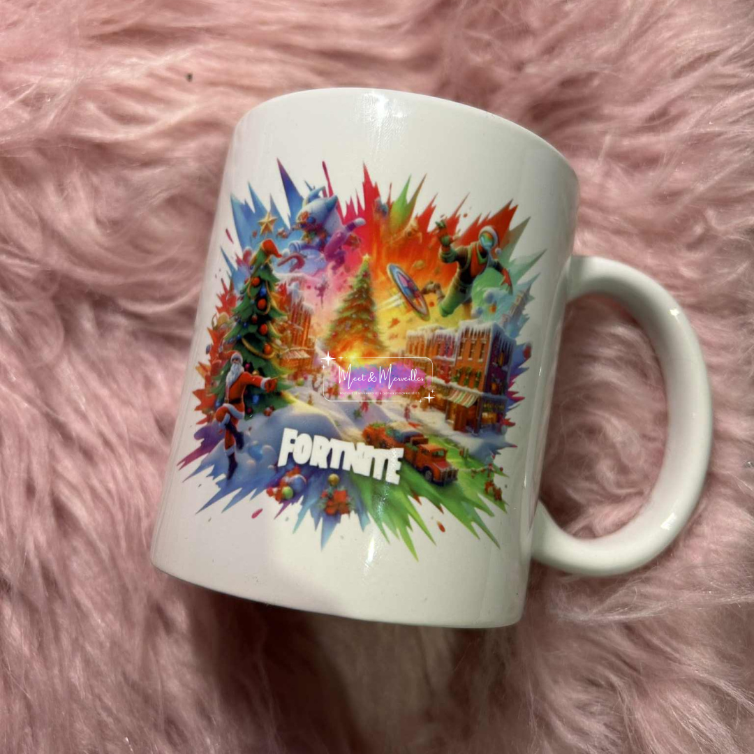 🍬 Mug Gourmand personnalisé – Noël 2025 🎅
