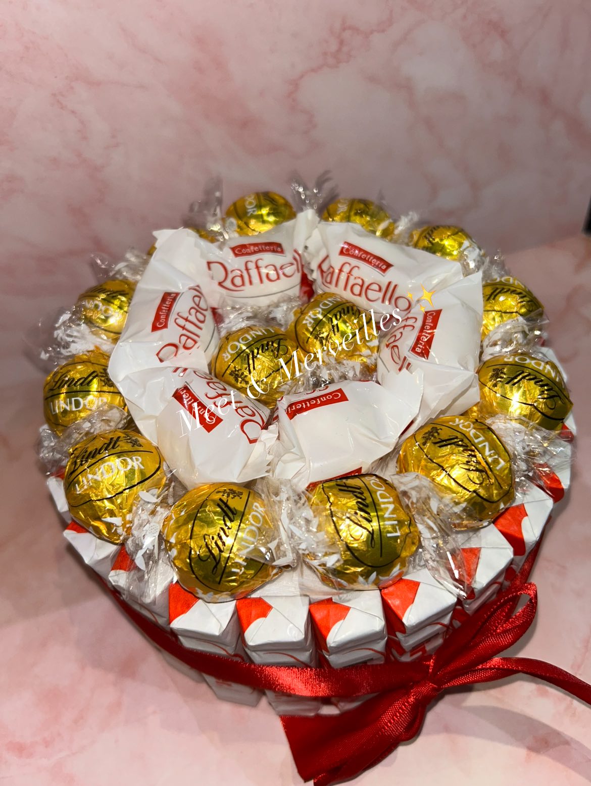 Coffret gourmand Kinder personnalisé – Gâteau de chocolats
