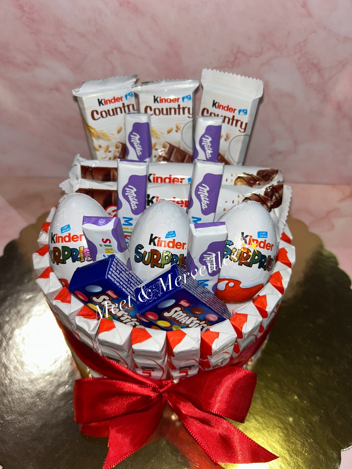 Gâteau Kinder de Noël
