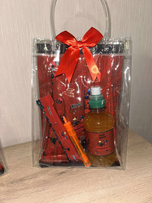 Sac transparent personnalisé à Remplir – Thème au choix 🎁