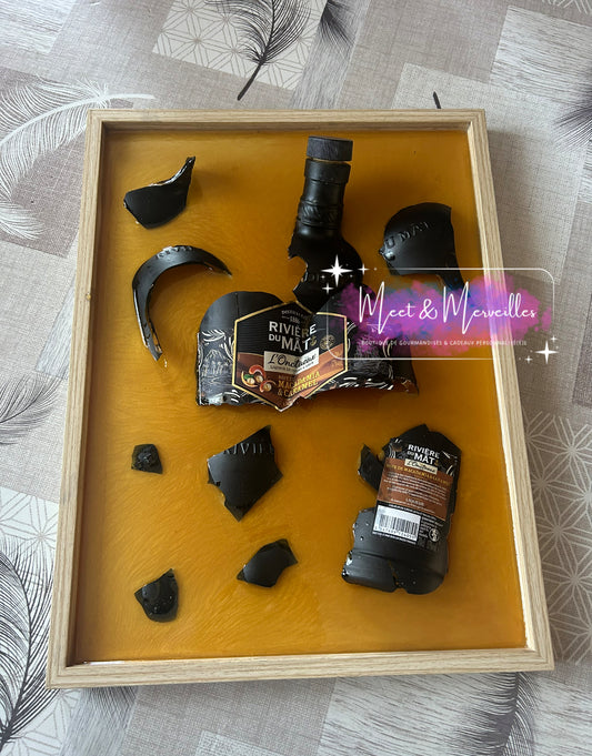 Souvenir en Éclat - Bouteille brisé en résine