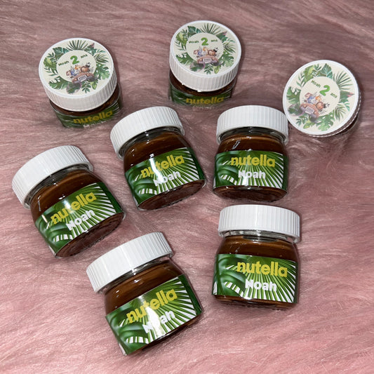 Mini Nutella personnalisé