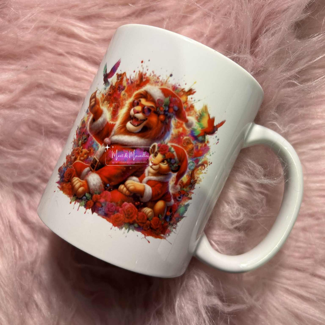 🍬 Mug Gourmand personnalisé – Noël 2025 🎅