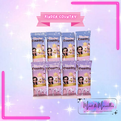 Kinder Country personnalisé