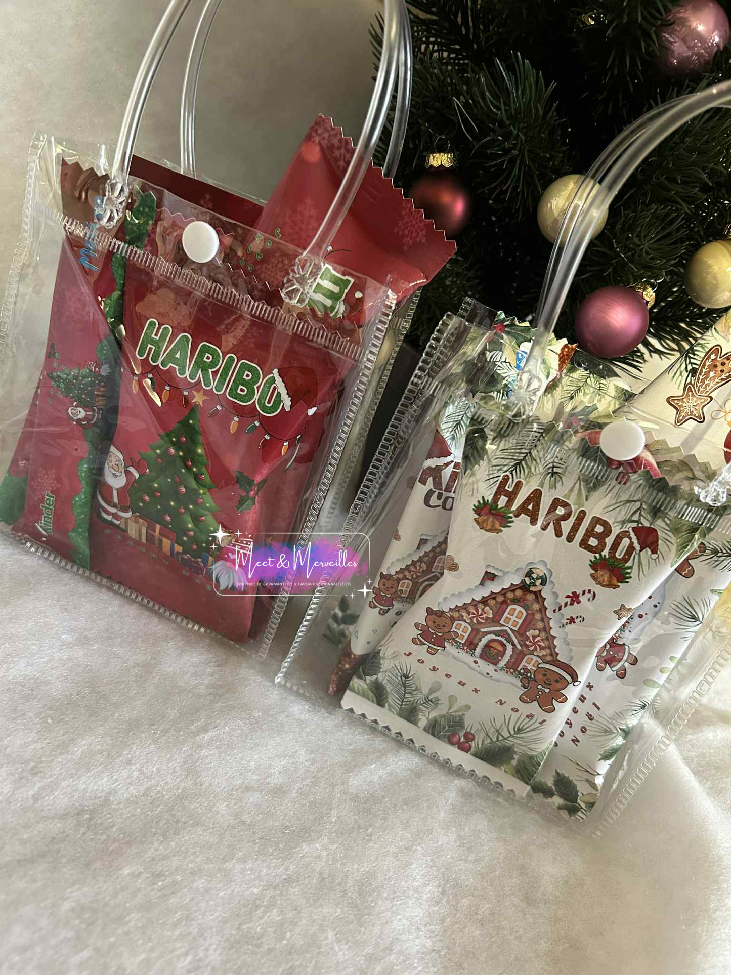 🎁 Sac Gourmand de Noël – 4 modèles festifs au choix 🎅