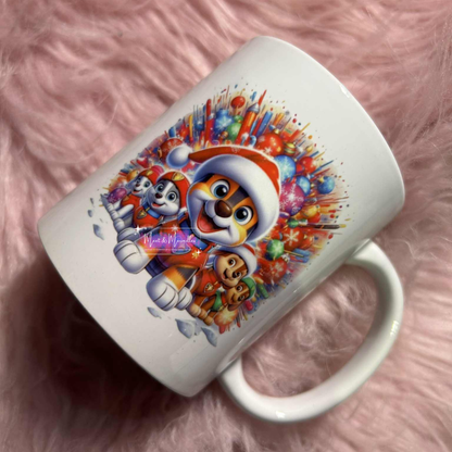 🍬 Mug Gourmand personnalisé – Noël 2025 🎅