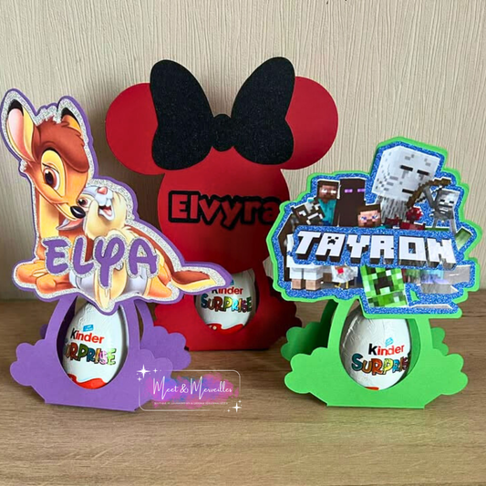 Kinder Surprise Personnalisé – Cadeau Pâques Enfant