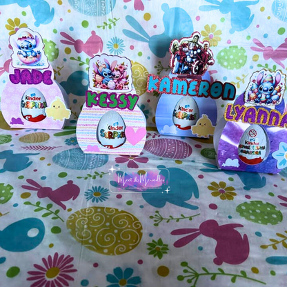 Kinder Surprise Personnalisé – Cadeau Pâques Enfant
