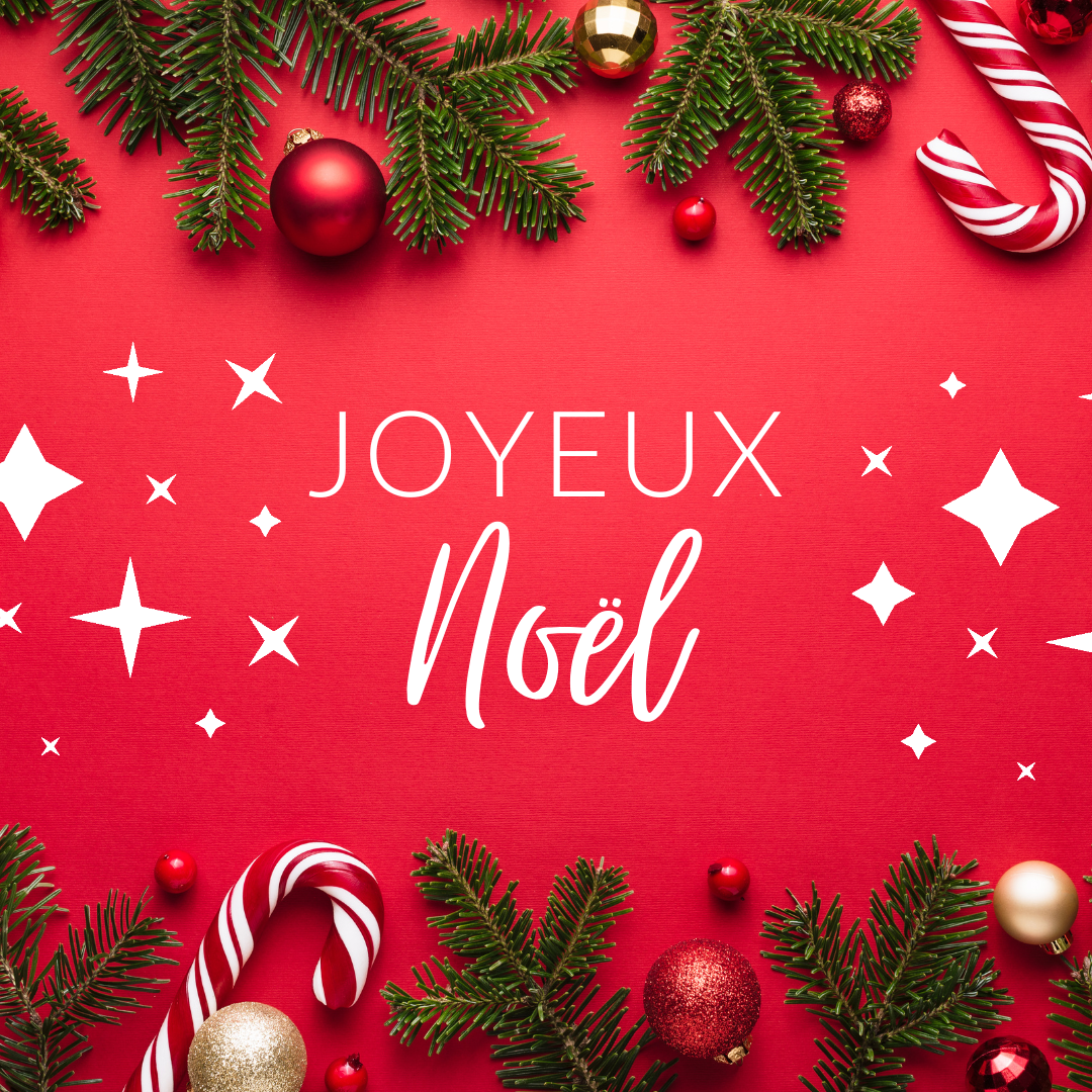 Boîte de chocolats de Noël personnalisée