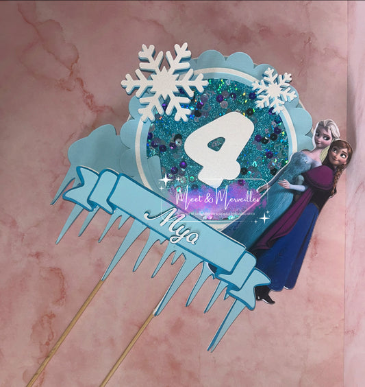Cake topper personnalisé – Décoration de gâteau