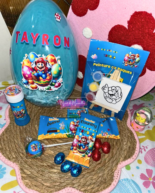 Œuf de Pâques XL Personnalisé