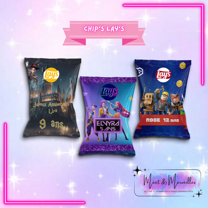 Chips Lay's personnalisées