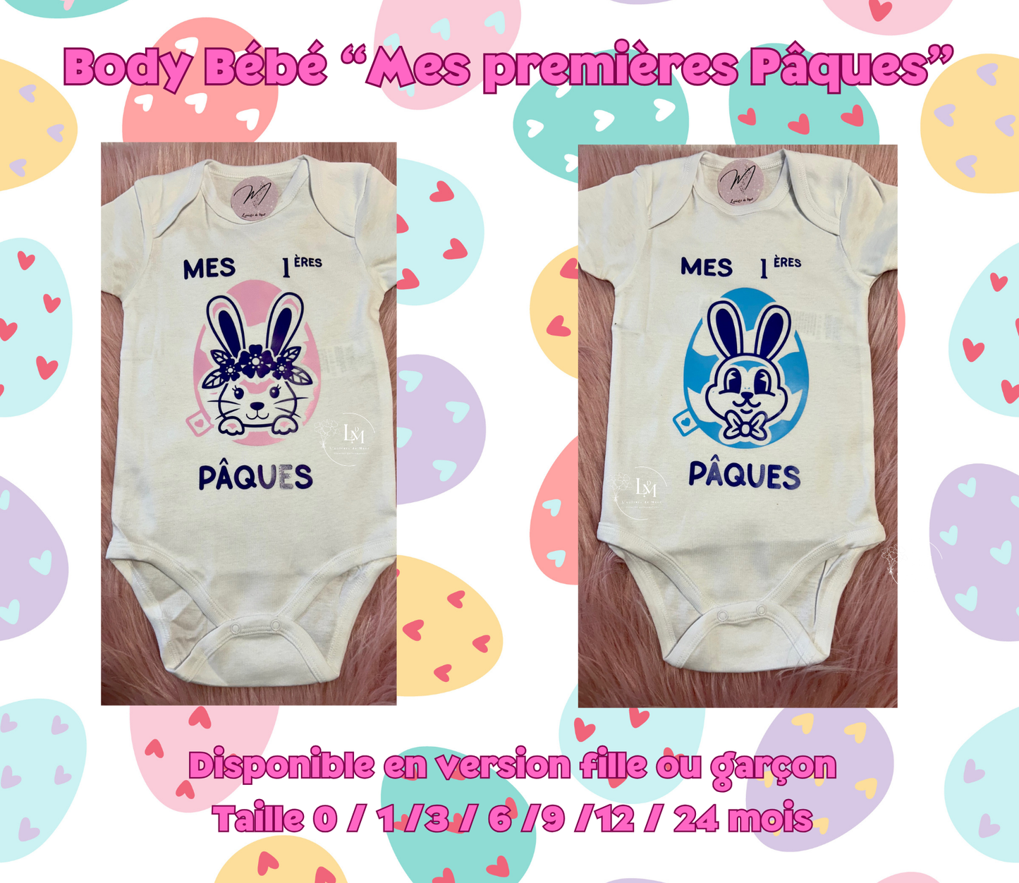 Body "Mes premières Pâques"