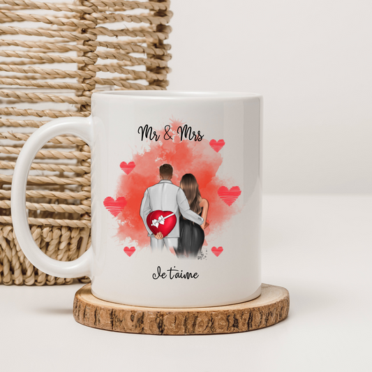 Mug Couple Clipart