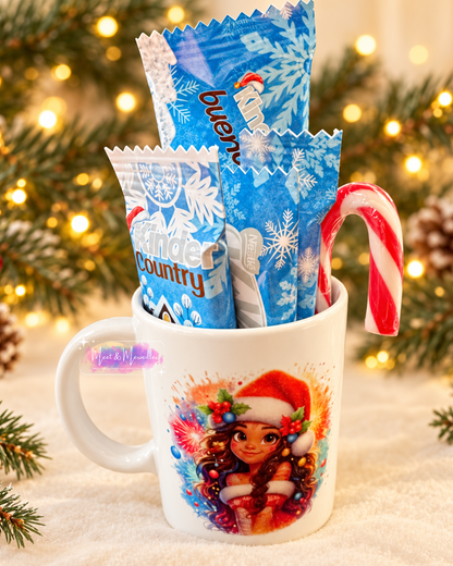 🍬 Mug Gourmand personnalisé – Noël 2025 🎅