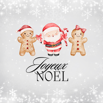 Boîte de chocolats de Noël personnalisée