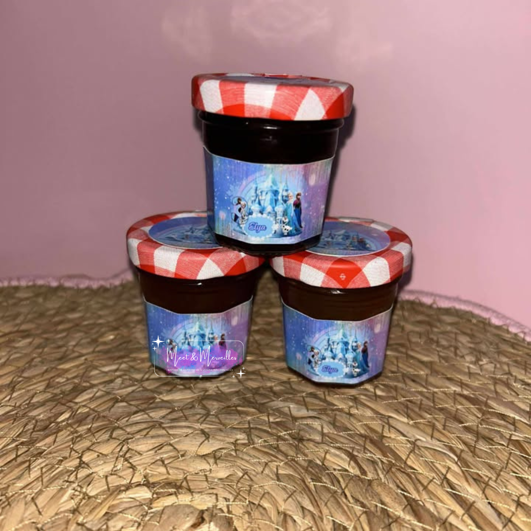 Mini pot de confiture personnalisé – Cadeau gourmand