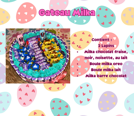 Gateau Milka chocolat