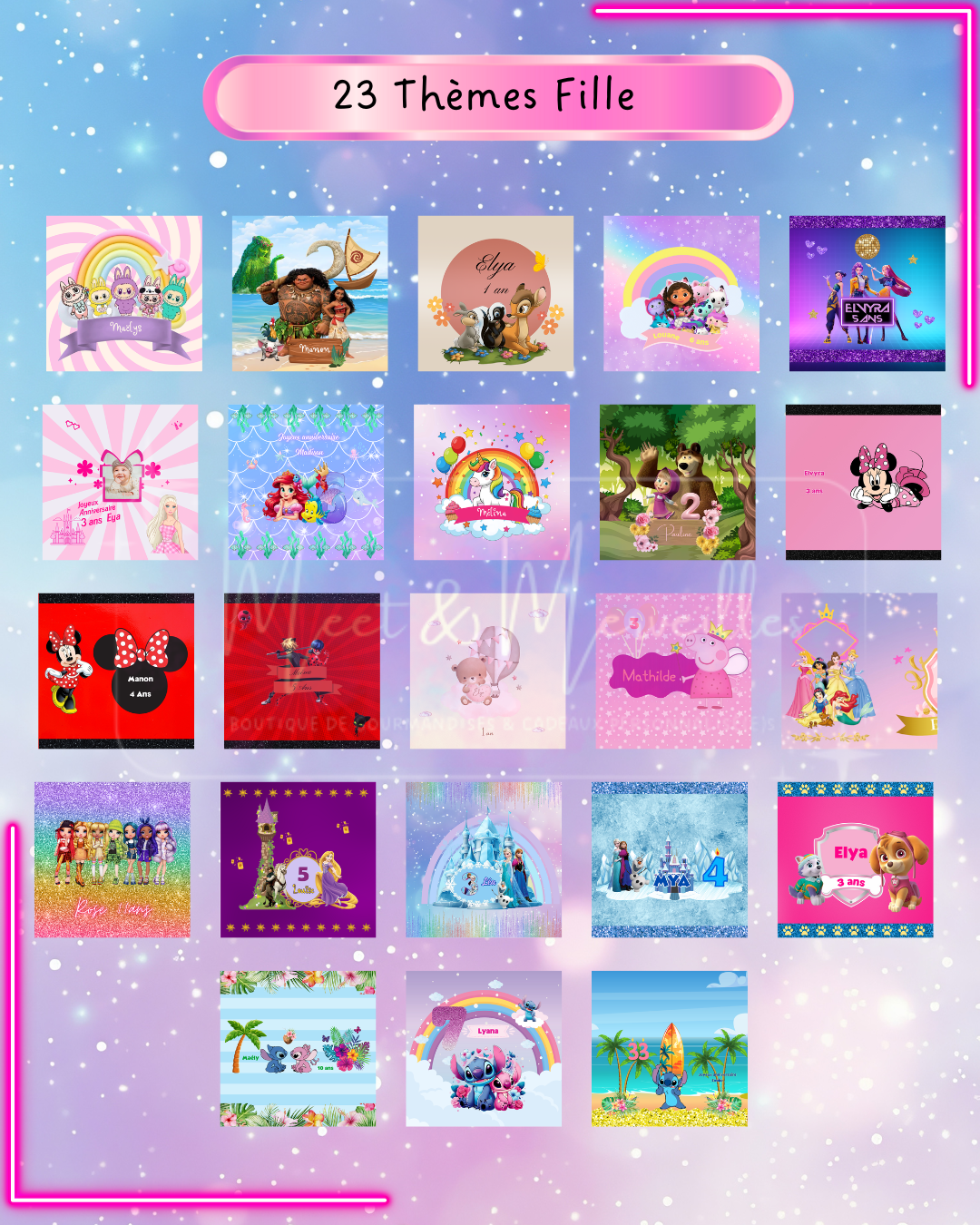 Capri sun personnalisé