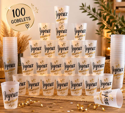 Gobelets personnalisés réutilisables – Événements