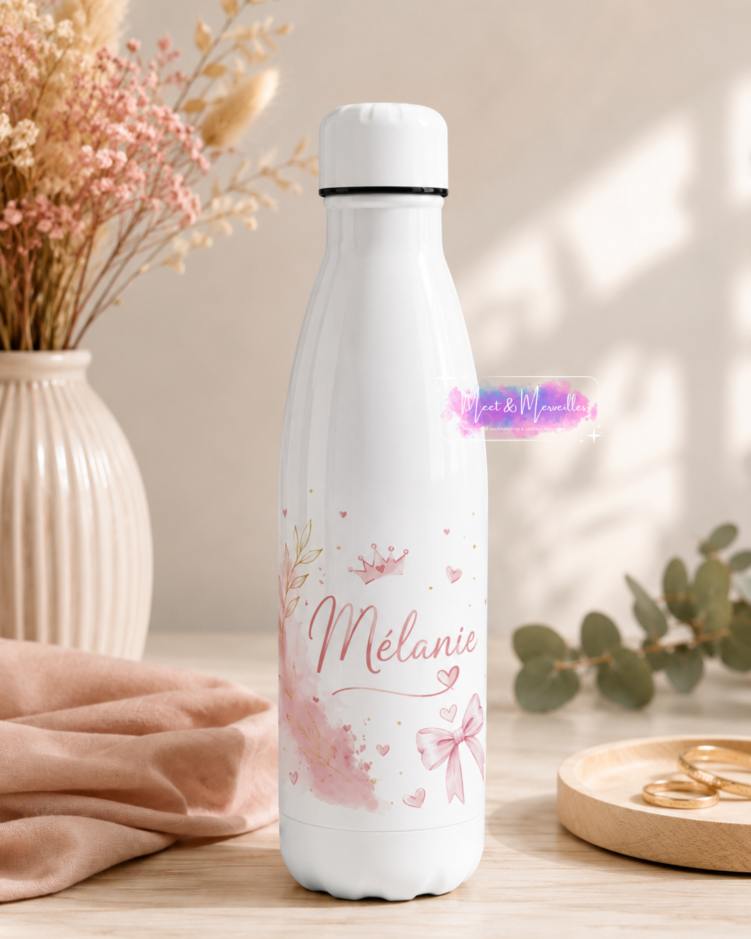 Gourde Isotherme Personnalisée 700 ml – Prénom & Design au choix