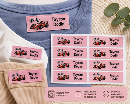 Étiquettes Textile de rentrée personnalisées