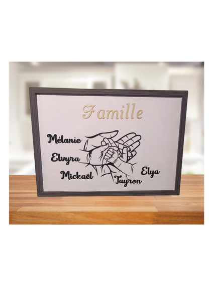 Cadre Main Famille