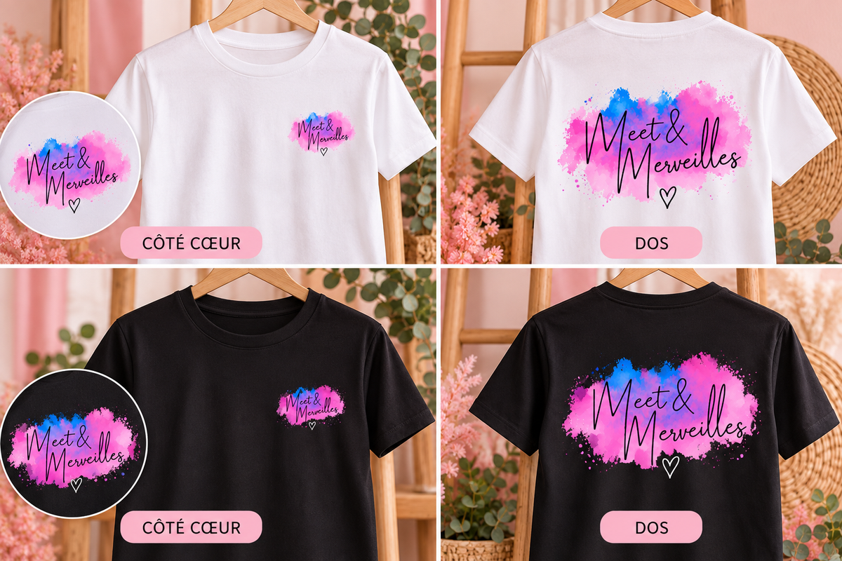 T-shirt personnalisé – Professionnels & associations