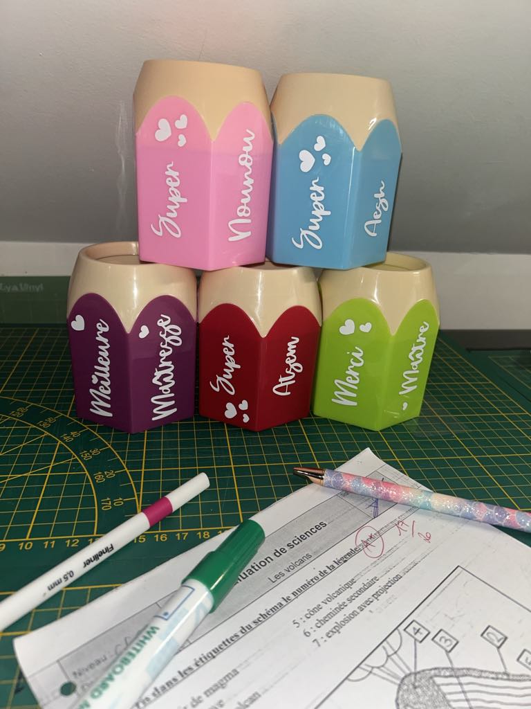 Pot Crayon personnalisé