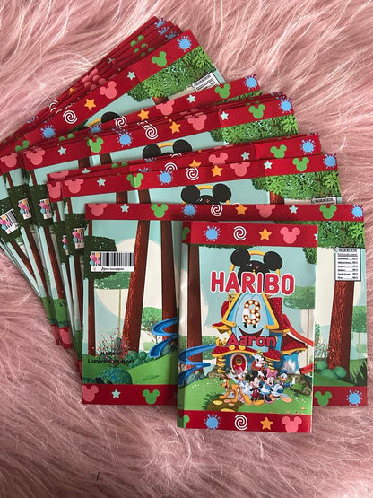 Haribo (sachet de bonbon) personnalisé