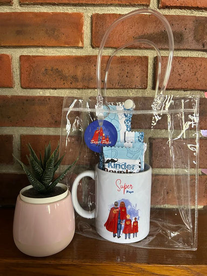 Mug avec gourmandise Bonne Fête papa