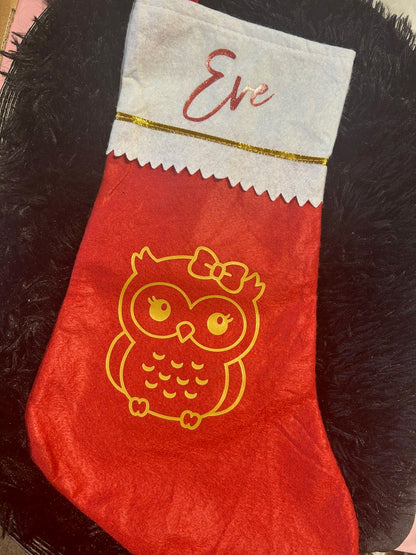 Chaussette de Noël Personnalisée