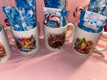Mug gourmand avec kinder personnalisés